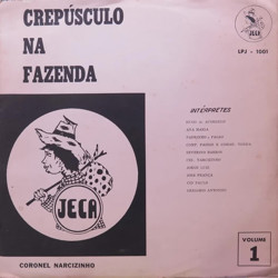 Capa do disco Crepúsculo na fazenda, de Coronel Narcizinho