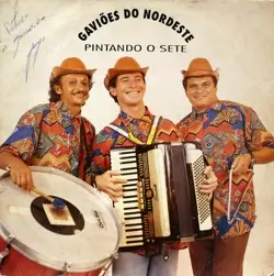 Capa do disco Pintando o sete, de Gaviões do Nordeste