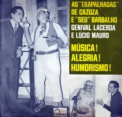 Capa do disco As trapalhadas de Cazuza e Seu Barbalho, de Lúcio Mauro, Genival Lacerda