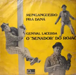 Capa do disco Mungangueiro prá daná, de Genival Lacerda
