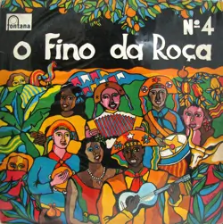 Capa do disco O fino da roça, Vol 4, de Coletânea